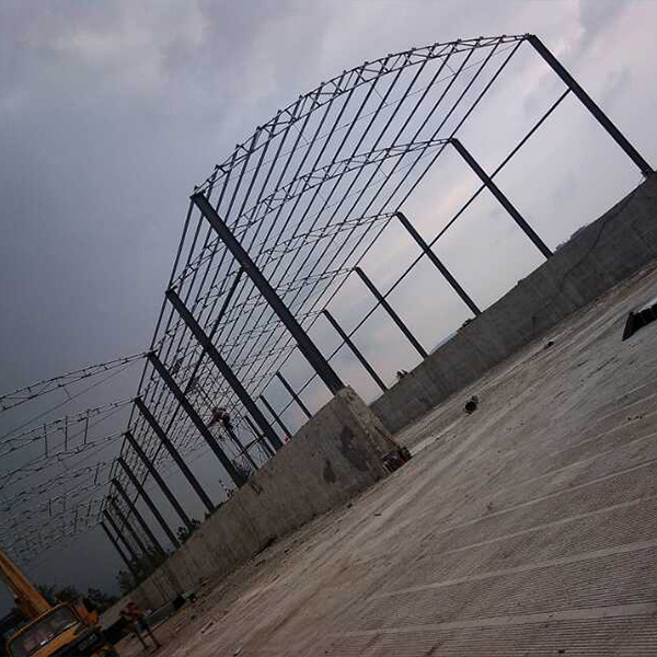 廠房鋼結構框架安裝